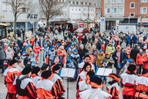 Mitsing-Flashmob mit Dürner Jonge und Lebenshilfe